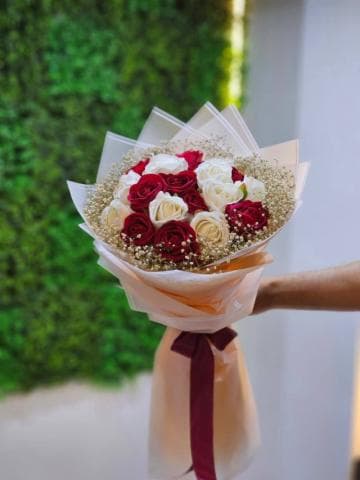 بوكيه ورد صناعي 2