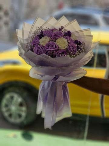 بوكيه ورد صناعي 12