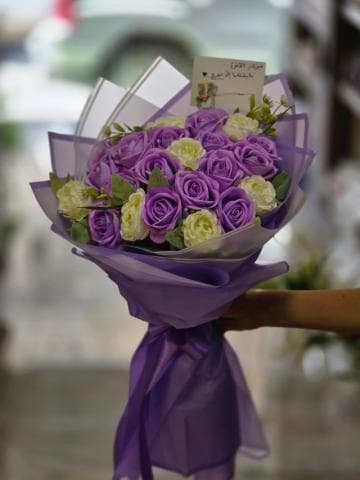 بوكيه ورد صناعي 13