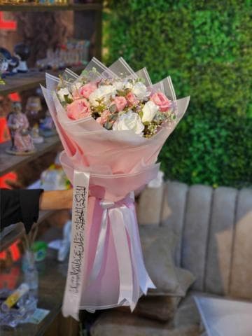 بوكيه ورد صناعي 15