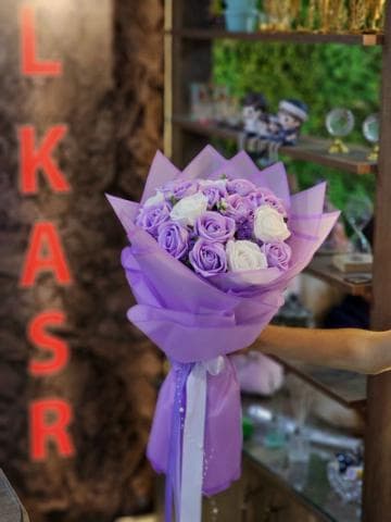 بوكيه ورد صناعي 23