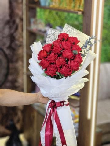 بوكيه ورد صناعي 24