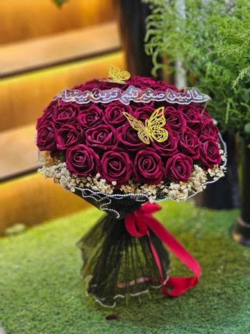 يوكيه ورد صناعي 32