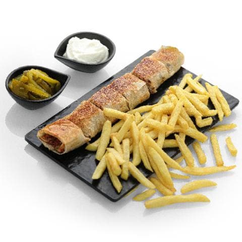 وجبة دجاج مقطع