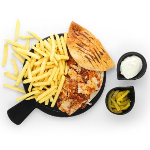 نصف كيلو شاورما دجاج