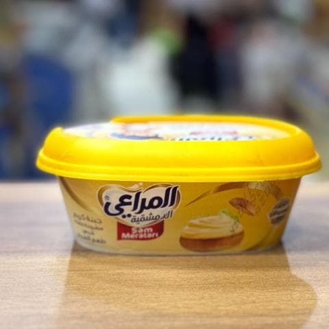 جبنة كريمية بنكهة الشيدر - المراعي ( غ)