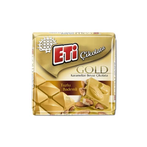 ETİ GOLD ÇİKOLATA TUZLU BADEMLİ 60 G