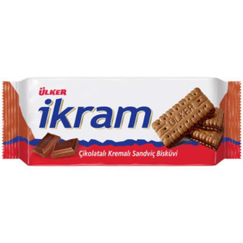 ÜLKER İKRAM SÜTLÜ ÇİKOLATALI 84 G
