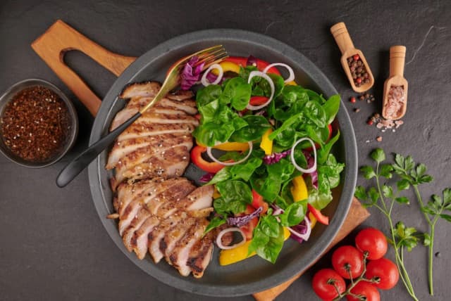 steak salad