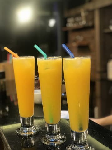 عصير برتقال فريش