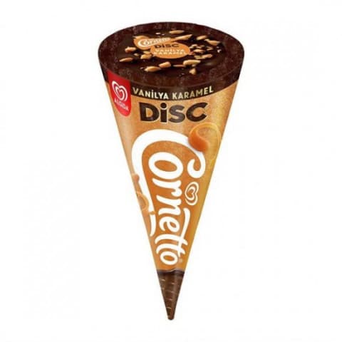 ALGİDA CORNETTO DİSC VANİLYA KARAMEL 130 ml