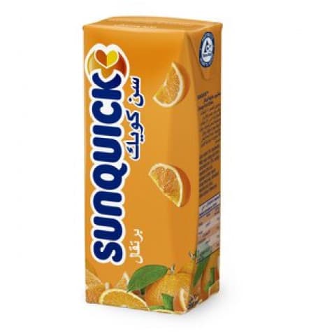 SUNQUICK ORANGE FRUİT DRİNK 200 ml