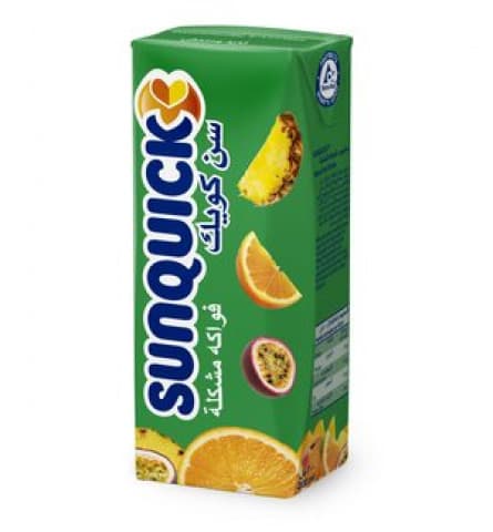 SUNQUICK MİXED FRUİT DRİNK 200 ml