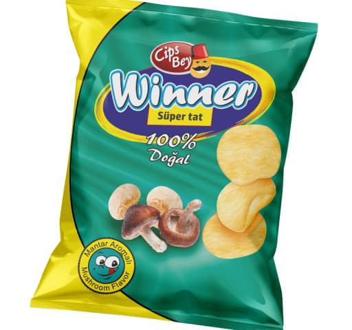 وينر شرائح بطاطا فطر 15 غرام