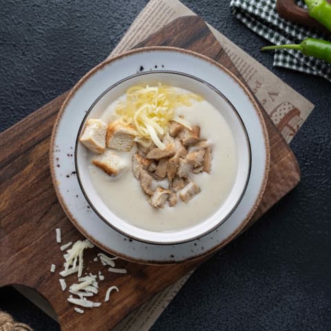 شوربة كريم دجاج