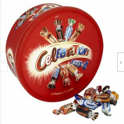 CELEBRATIONS 650 G