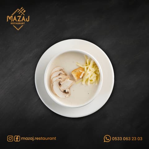 Creamy mushroom soup