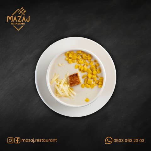 Creamy corn soup