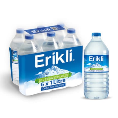 ERİKLİ SU 1 L ADET 6