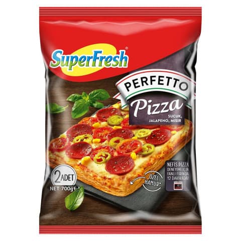 S F PERFETTO PIZZA SUCUK JALAPENO 700 G
