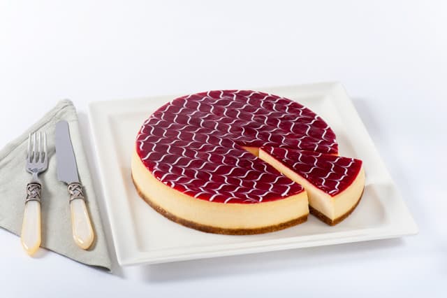 Raspberry cheesecake