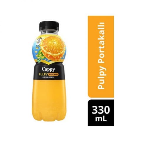 CAPPY PORTAKAL PULPY 330 ml