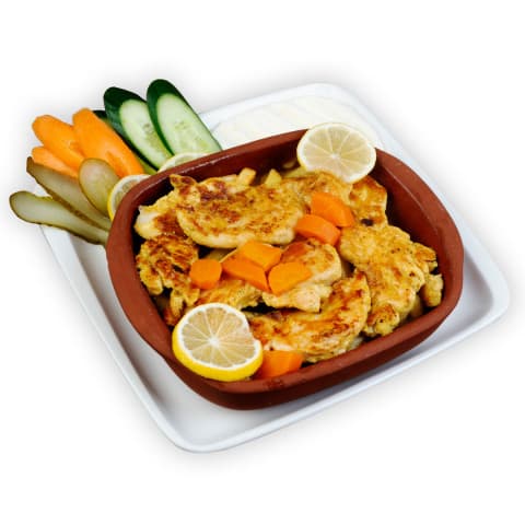 Chicken slices with Lemon and Garlic