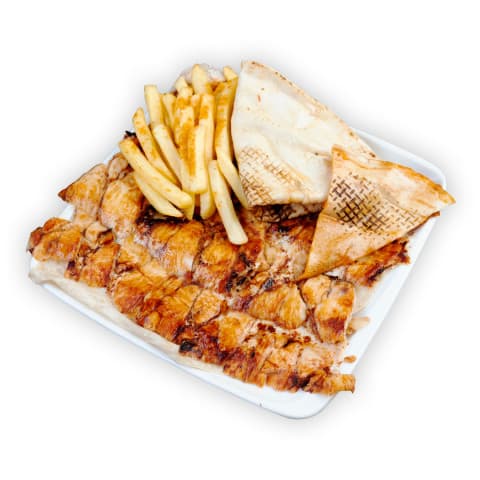 Döner yarım Kilosu,Patates kızartması ve servis(500g)