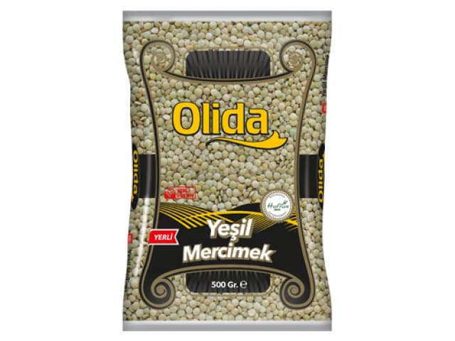 OLİDA YEŞİL MERCİMEK 1000 G