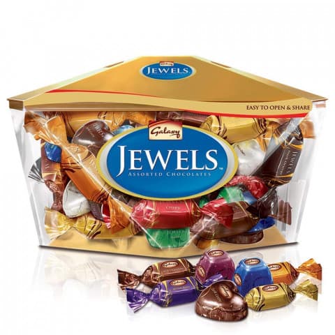 GALAXY JEWELS CHOCOLATE 400 G