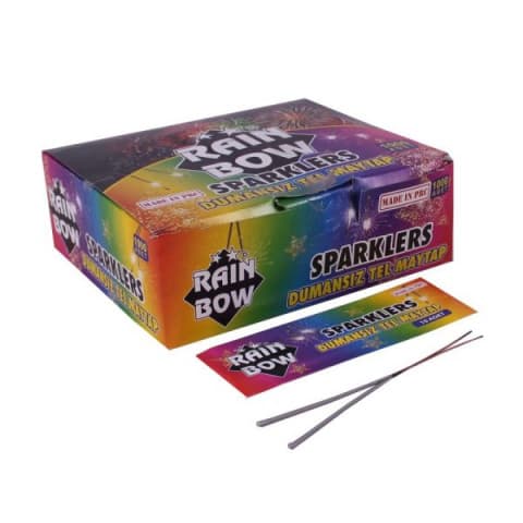 RAIN BOW SPARLKLERS DUMAMANSIZ TEL MAYTAP 