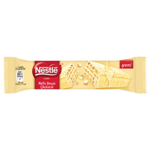 NESTLE BEYAZ ÇİKOLATALI GOFRET 27 G