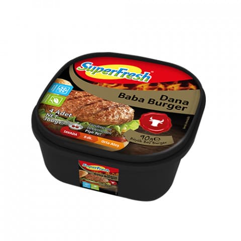 SUPER FRESH DANA BABA BURGER 360 G