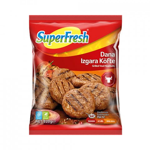SUPER FRESH DANA IZGARA KÖFTE 320 G