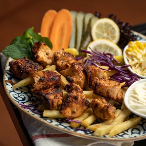 Shish Tawook meal