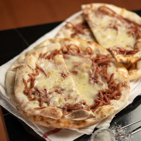 Mortadella with kashkaval