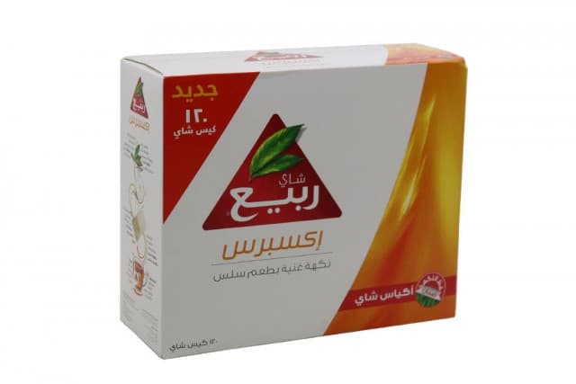 ربيع شاي أسود حبيبات عدد 120