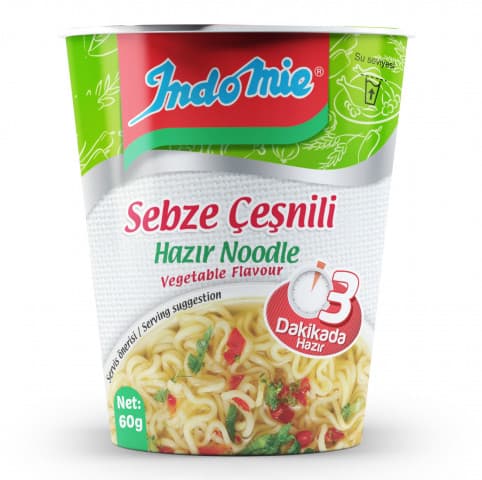 INDOMIE SEBZELI BARDAK TR 60 G