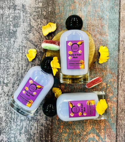 Parfum honey and sugar