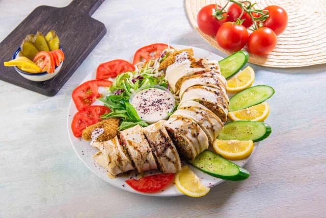 وجبة فلافل عربي صاج