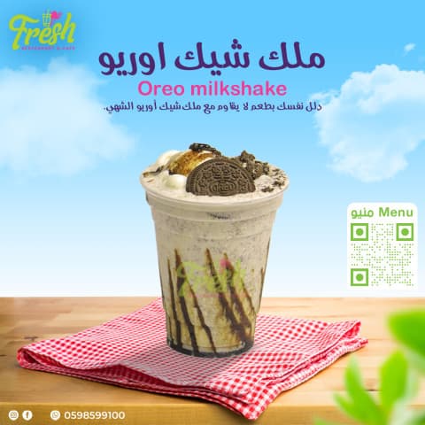 Oreo milkshake