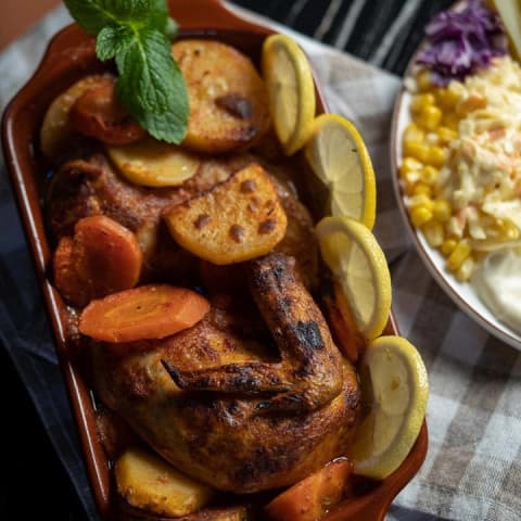 Boneless chicken meal