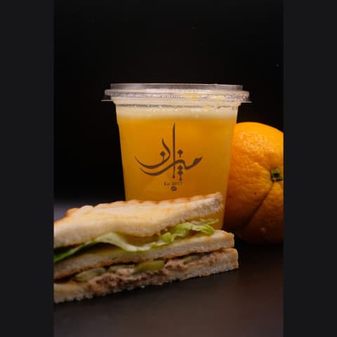 Orange Juice Combo (Tuna)