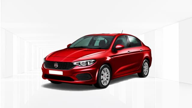 Fiat egea 2020 أحمر
