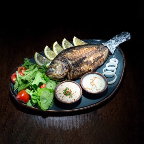 سمك اجاج مشوي