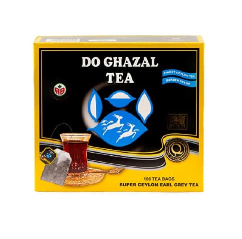 دو غزال شاي معطر عدد 100