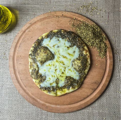 Thyme + kashkaval 