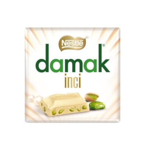 NESTLE DAMAK ANTEP FISTIKLI İNCİ BEYAZ ÇİKOLATA 63 G