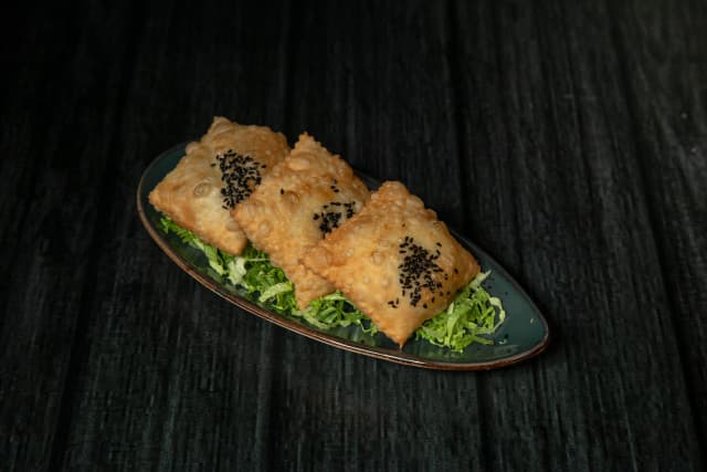 Borak cheese of plate