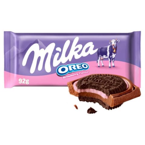 MİLKA OREO STRAWBERRY 92 G